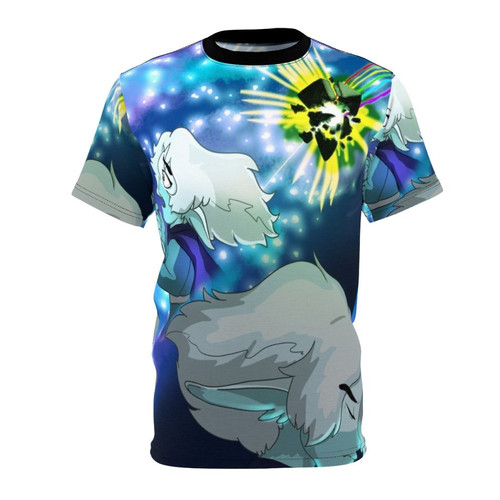 Starlight Brigade inspired graphic tee with sci-fi and space-themed artwork