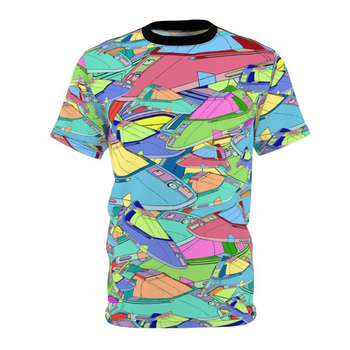 Star Trek Voyager Delta Flyer Spaceship T-Shirt for Trekkies