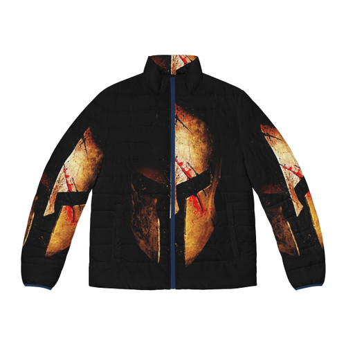 Spartan V2 Puffer Jacket - Iconic 300 movie inspired warrior apparel