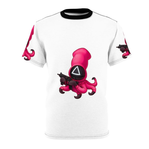 Squid Game Inspired T-shirt Featuring Unique Fan Art Design