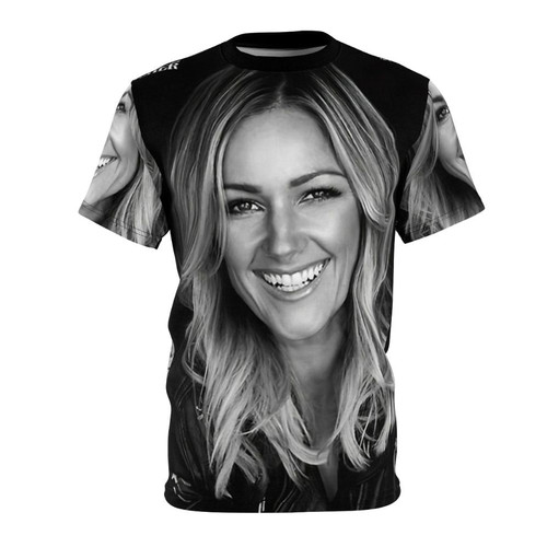 Collage-style graphic tee featuring Helene Fischer, a popular German pop singer