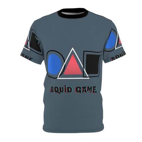 Squid Game Inspired T-Shirt with Iconic Designs from the Popular Netflix Korean Series