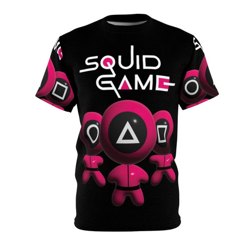 Squid Game-Inspired Fan Art T-shirt with Collectible Designs