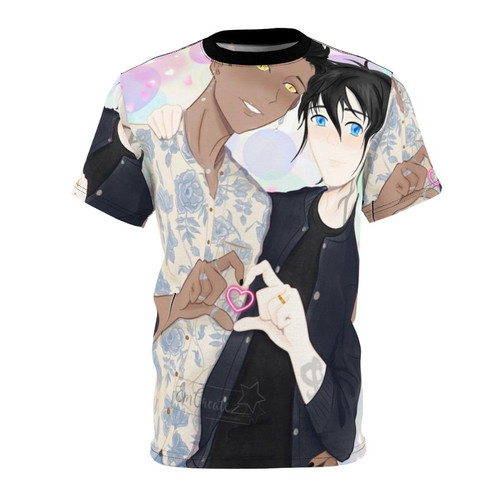 Shadowhunter Chronicles inspired t-shirt featuring Malec, Magnus Bane, and Alec Lightwood