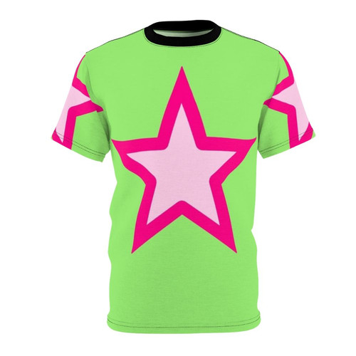 Underwater-themed t-shirt featuring Spongebob-inspired sea star design