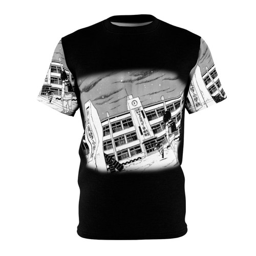 Anime inspired Erased t-shirt with Boku Dake ga Inai Machi design