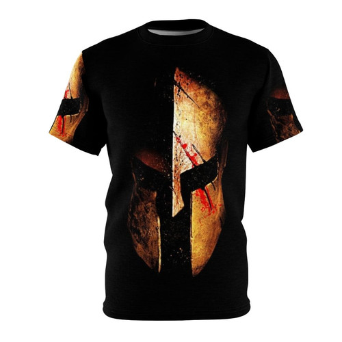 Spawn-inspired pop art graphic design on a high-quality t-shirt