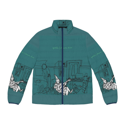 Sports Demon Daze Puffer Jacket featuring emo and pop punk inspired design