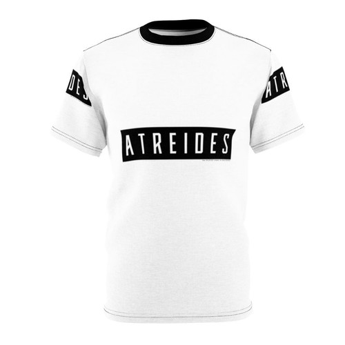 Dune-inspired House Atreides graphic t-shirt in black and white