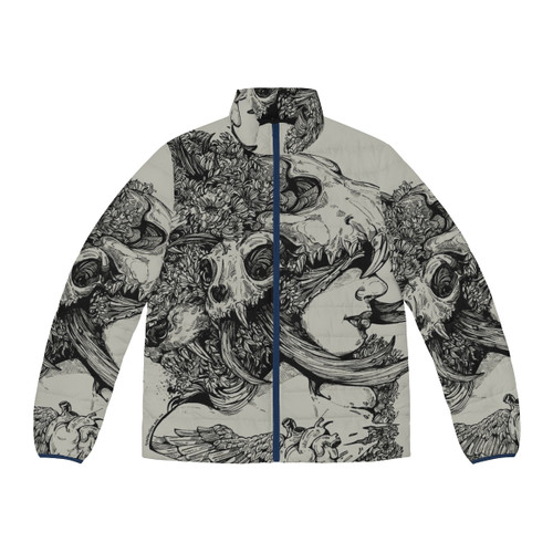Giacomo Puccini Italian Composer Puffer Jacket featuring the musical genius of Italy
