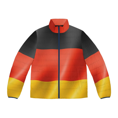 German flag puffer jacket for men and women