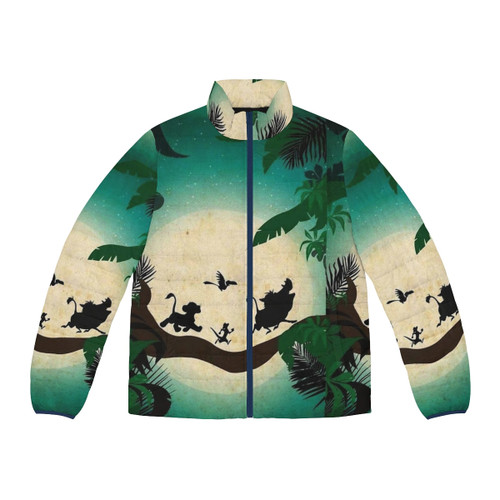Simba Lion King Puffer Jacket with iconic characters and designs