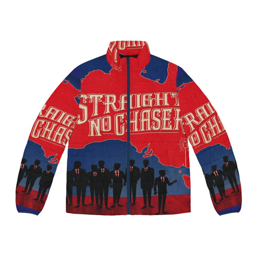 Music Straight No Chaser puffer jacket with focus on keeping you warm and stylish this winter