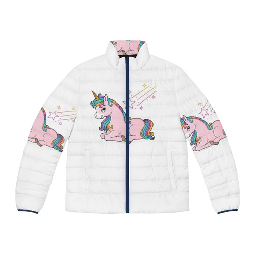 Legendary Animals Mystic Dragon Puffer Jacket featuring mythical creatures and fantasy designs