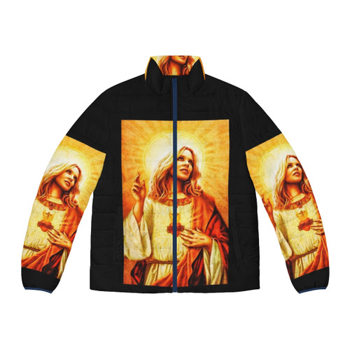 Kylie Minogue Colorful Puffer Jacket for Women