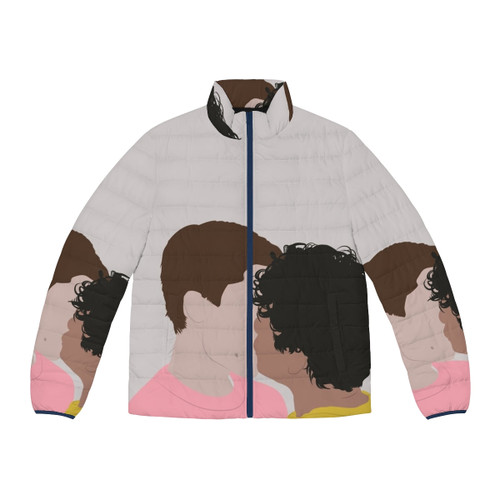 Young Royals Season 3 "Kiss Hi Hi" Prince Wilhelm and Simon Eriksson inspired puffer jacket