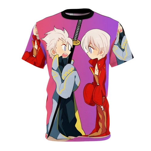 Devil May Cry inspired fan art t-shirt featuring Dante, Vergil, and Nero
