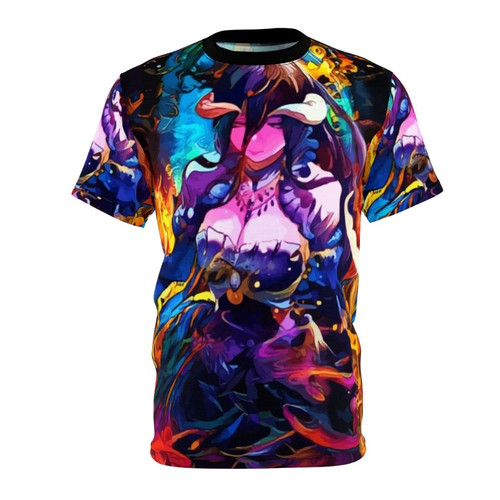 Loyal Succubus Fantasy Anime T-Shirt with Overlord-inspired design