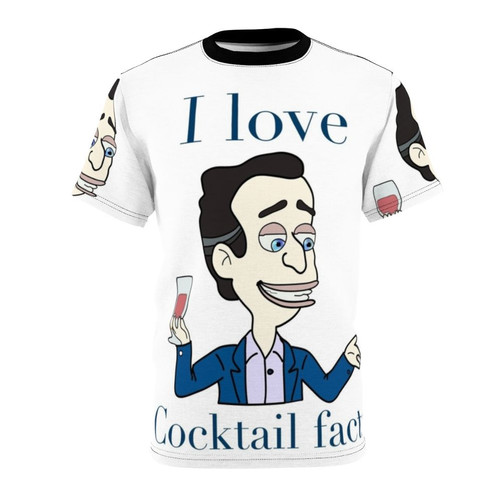 Big Mouth Cocktail Facts T-shirt Design