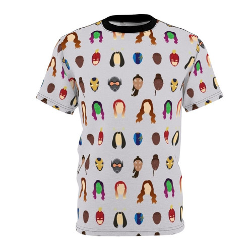 Empowered women superheroes inspirational t-shirt with motivational quote