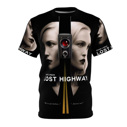 Lost Highway movie inspired t-shirt design featuring David Lynch's artistic direction