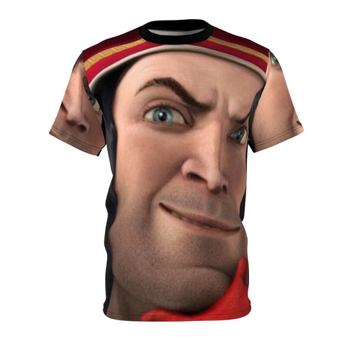 Artistic depiction of the Hindu deity Lord Ganesha on a t-shirt