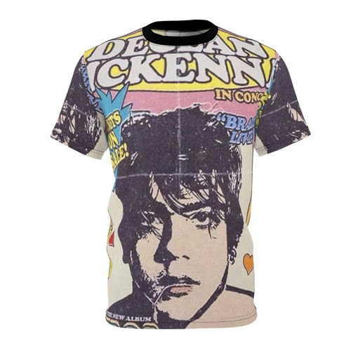 Retro-style t-shirt featuring the indie music aesthetic inspired by artist Declan Mckenna