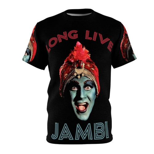 Retro Peewee Herman inspired all-over print t-shirt