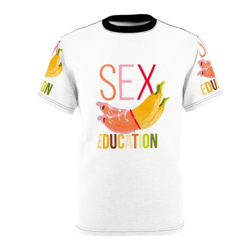 Stylish t-shirt featuring a design inspired by the popular Netflix series 'Sex Education'