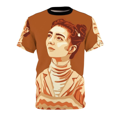 AOP T-shirt featuring a quote from the character Lily Iglehart from the popular Netflix series "Sex Education"