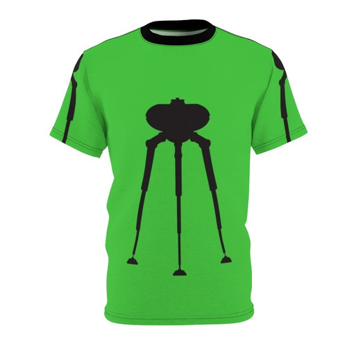 Three-legged alien transport machine AOP t-shirt