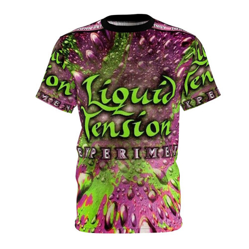 Liquid Tension Experiment inspired custom t-shirt design featuring the band's members.