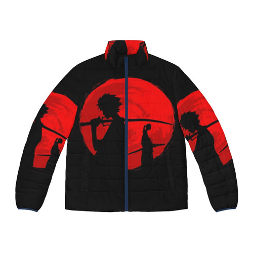 Samurai Champloo Sunset Puffer Jacket