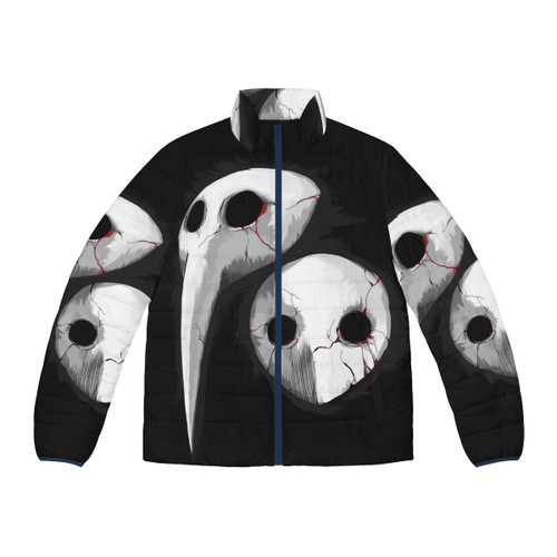 Sachiel Puffer Jacket with Evangelion Anime Inspired Design