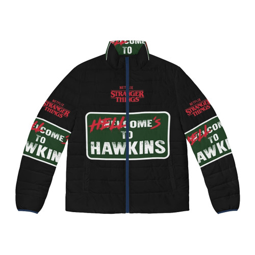 Stranger Things Season 4 Hawkins Puffer Jacket