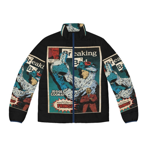 Breaking Bad Heisenberg Vintage Puffer Jacket - Iconic TV show inspired apparel