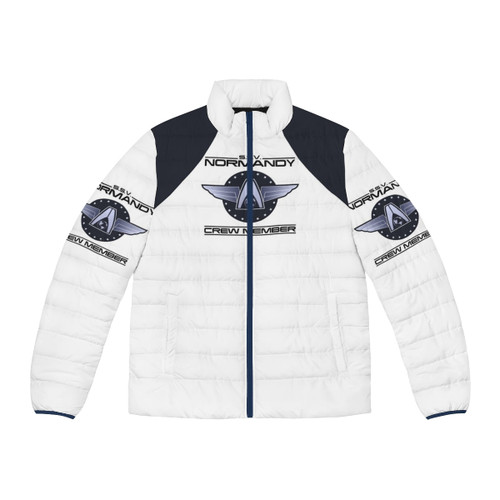 Mass Effect Normandy Crew N7 Puffer Jacket