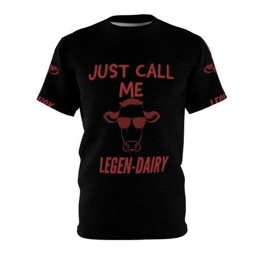 T-shirt featuring a whimsical design of a legendary animal, like a unicorn, griffin, or mythical cow