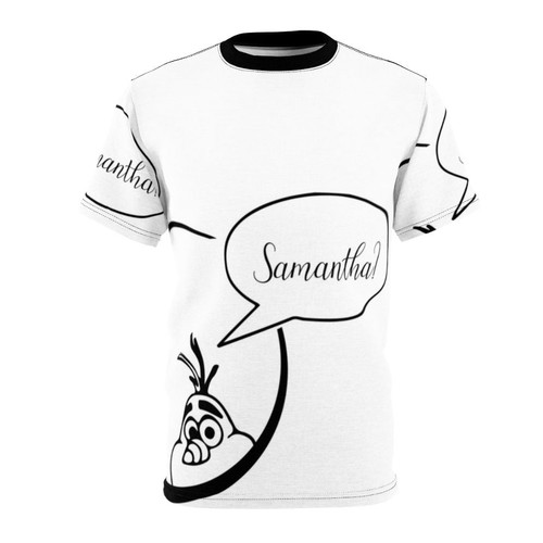 Samantha Frozen-Inspired T-Shirt with Nature Photography Design