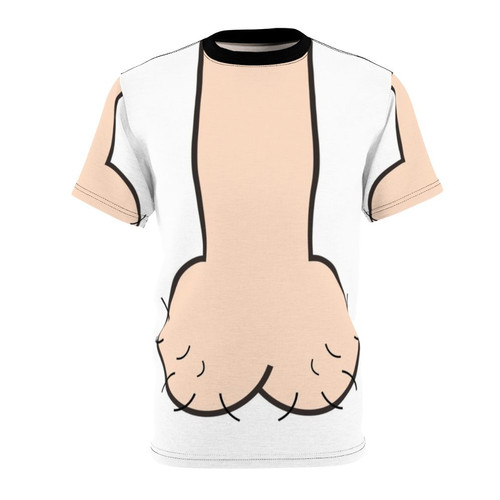 Minimalist graphic tee with a cool, stylish design