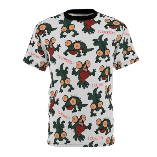 Cursed Basilisk Dark Fantasy Video Game Inspired T-Shirt