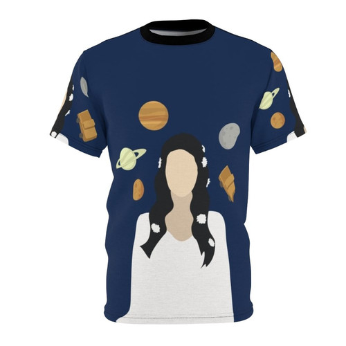 Cosmic Lana Del Rey Inspired T-Shirt with Alternative Music Graphics