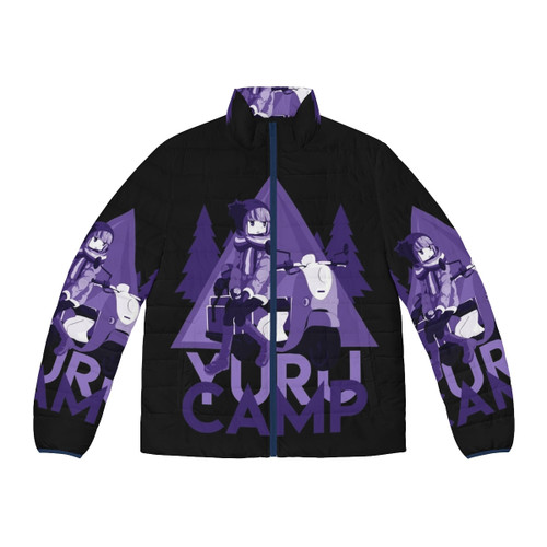 Yurucamp Puffer Jacket - Warm and stylish anime-themed outdoor gear