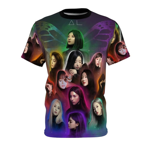 Loona inspired butterfly fan art design on a high-quality t-shirt