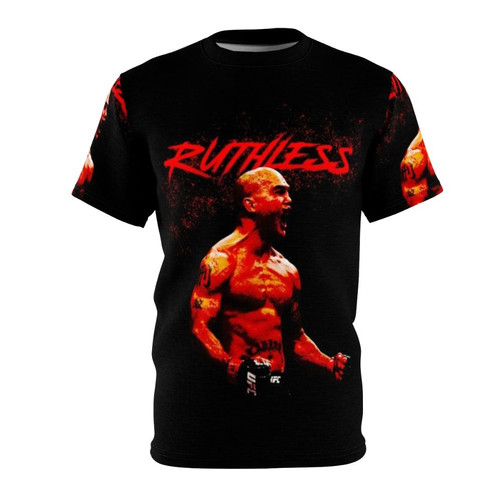 Graphic t-shirt featuring Ruthless Robbie Lawler, a renowned UFC and MMA fighter