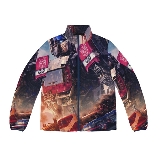 Rise of the Beasts Transformers Puffer Jacket