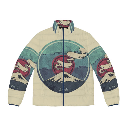 Fuji Puffer Jacket, a minimalist and nature-inspired puffer jacket design