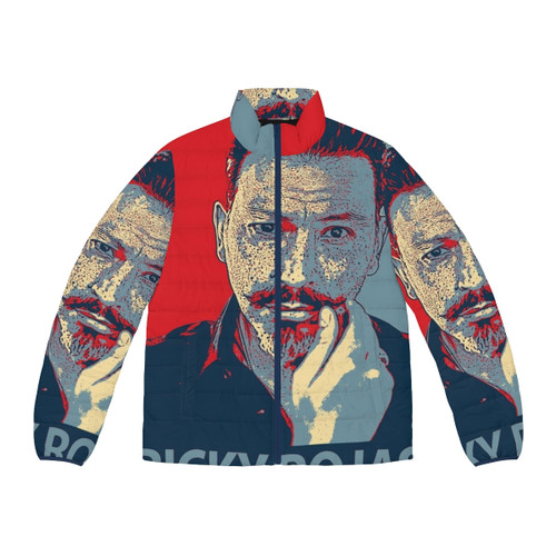 Ricky Rojas Puffer Jacket in a classic style