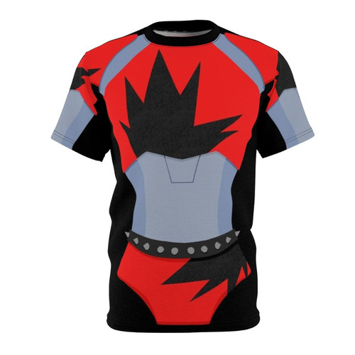 Roxy Wolf from Five Nights at Freddy's Security Breach featured on an all-over print t-shirt