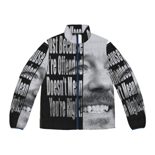 Ricky Gervais "You're Wrong" Puffer Jacket with Powerful and Meaningful Humor